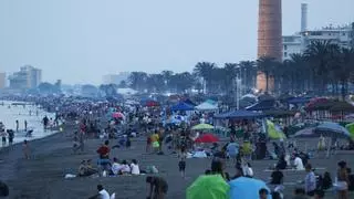 Así será la noche de San Juan en Málaga