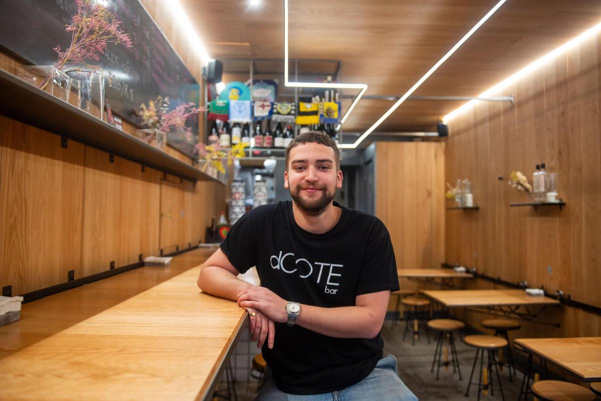 Daniel Álvarez, dueño de dCote Bar