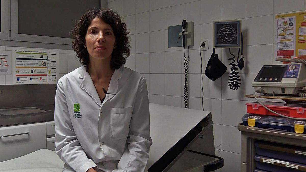 La doctora Cristina Castellà, referent de deshabituació del tabac a Lloret i Tossa. | CSMS