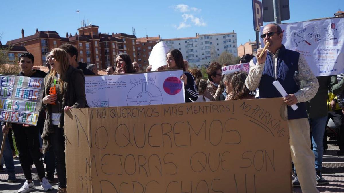 Protesta de los vecinos | José Luis 
Fernández 
