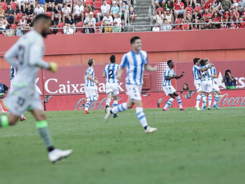 Mallorca-Real Sociedad: Los bermellones encajan su primera decepción