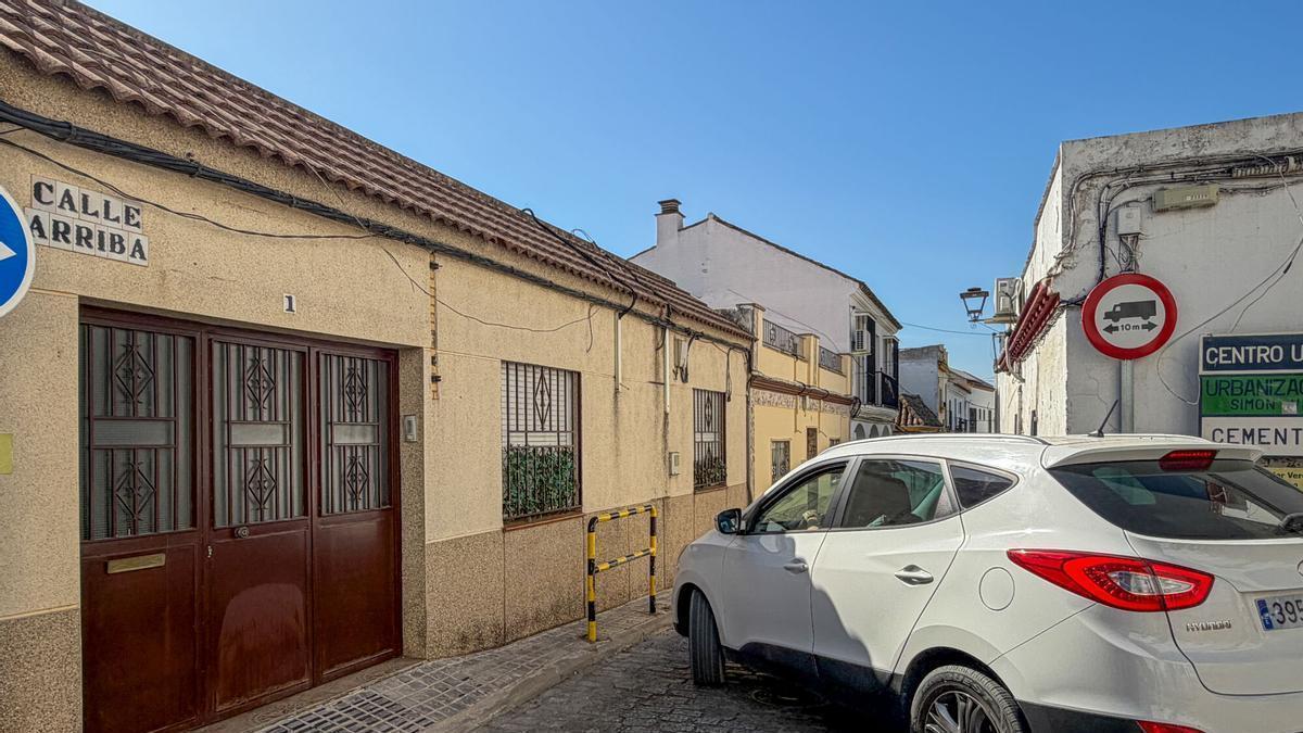 Calle Arriba en Gelves, Sevilla.