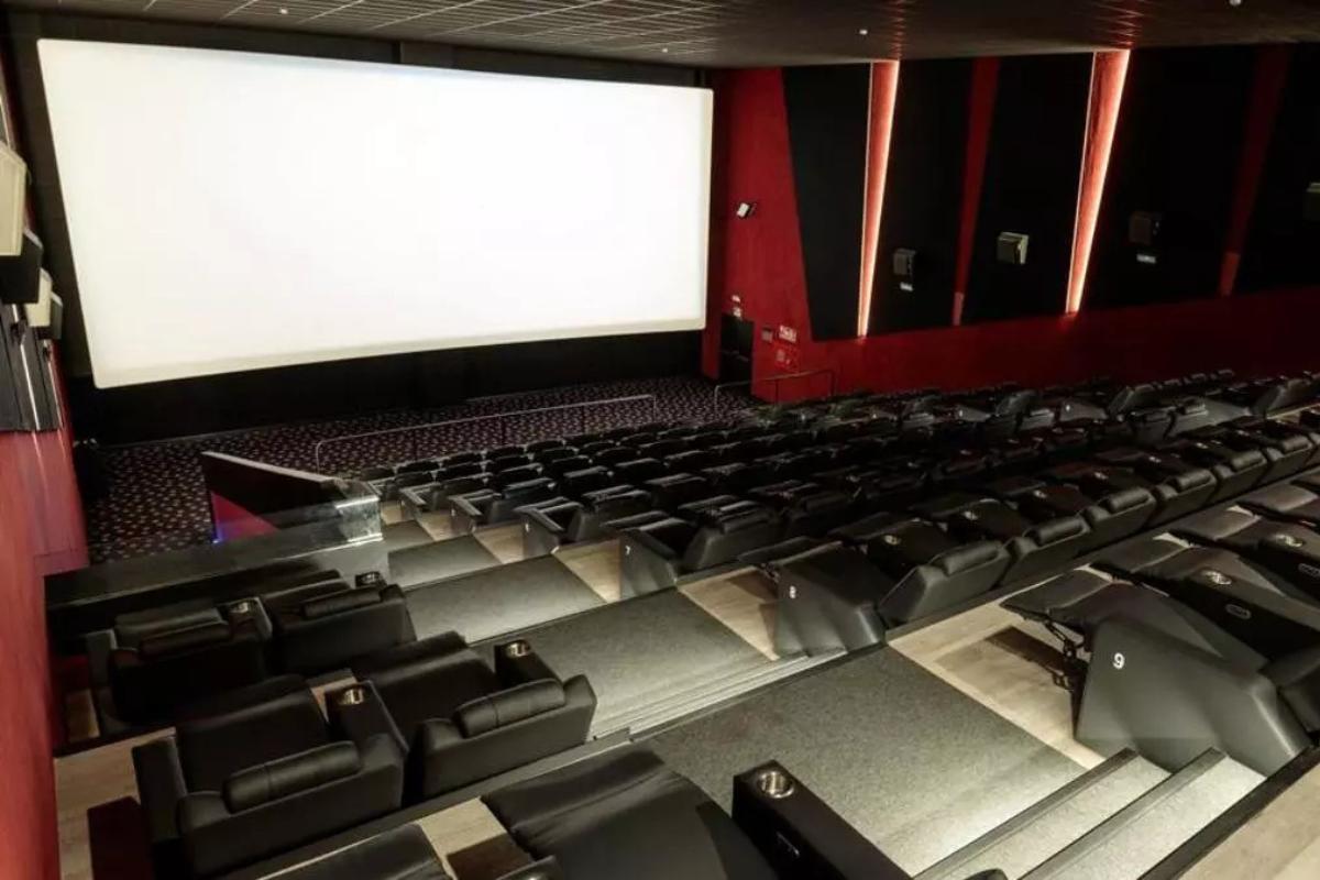 Imagen de archivo de una sala de cine.