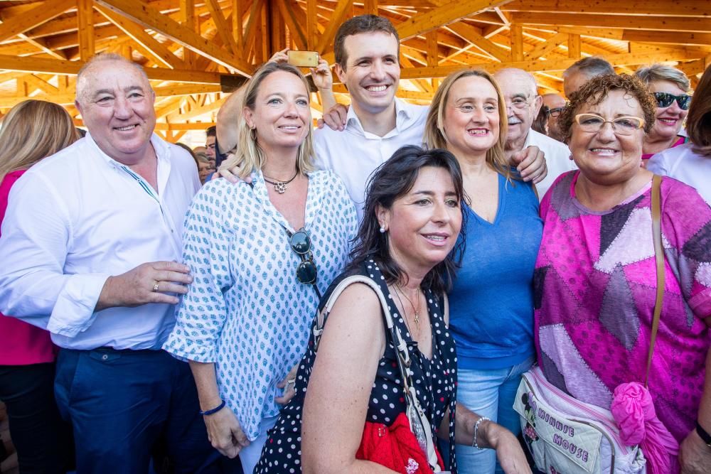 Mitin de Pablo Casado en la Pobla de Farnals