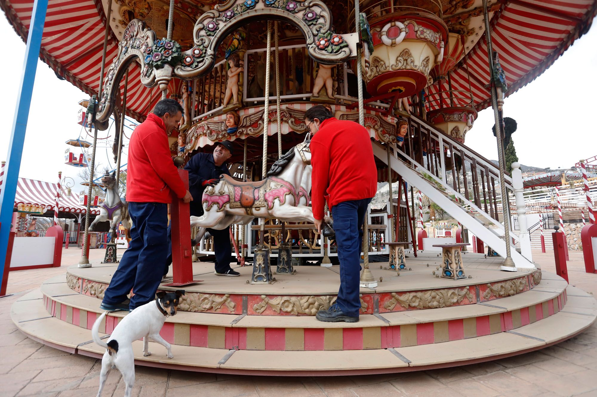 Instalaciones del parque de atracciones Tivoli World en Benalmádena