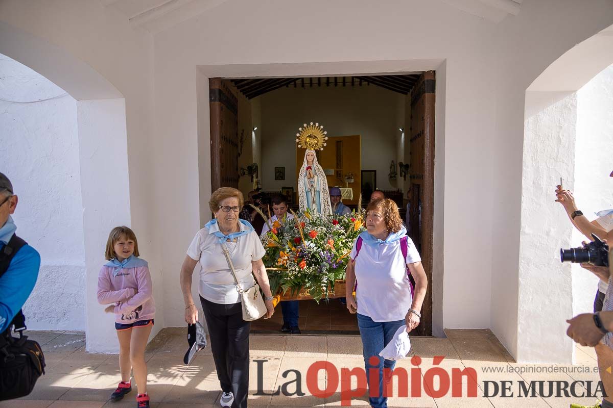 Así ha sido la Romería de los vecinos de Los Royos y El Moralejo a la ermita de los Poyos de Celda en Caravaca