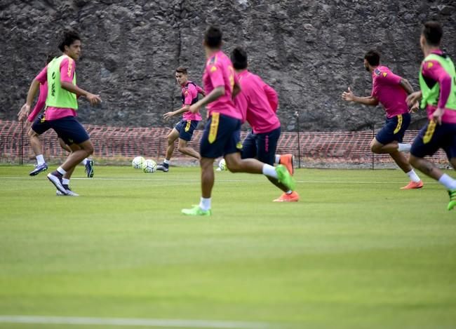 Entrenamiento de la UD Las Palmas