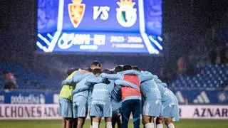 Real Zaragoza - Burgos CF, en directo: descanso en El Ibercaja Estadio