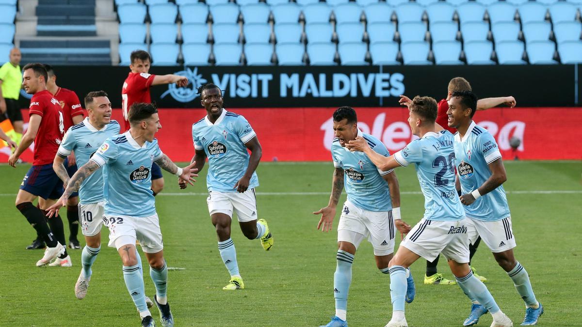 Las mejores imágenes del Celta - Osasuna