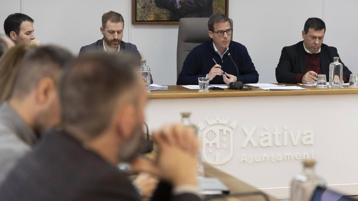 Último pleno del Ayuntamiento de Xàtiva de 2025, en el que se aprobaron las ordenanzas fiscales.