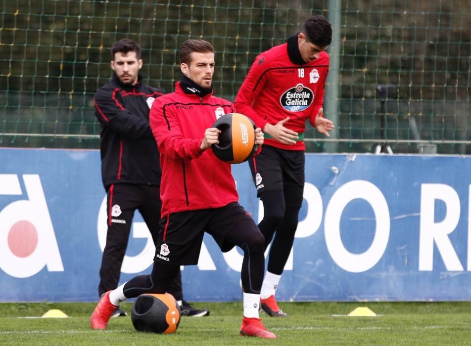 El Dépor vuelve a entrenar tras ganar al Osasuna