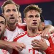 Kimmich celebra el gol ante el Arsenal que dio el pase al Bayern a las semifinales de la Champions League