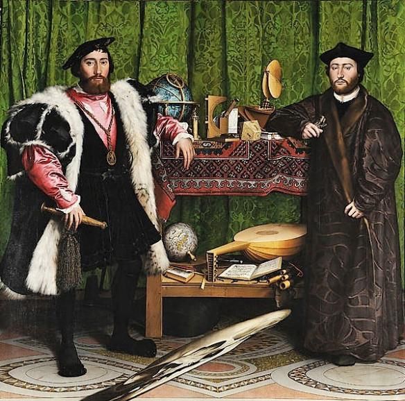 Cuadro de Hans Holbein “Los embajadores”