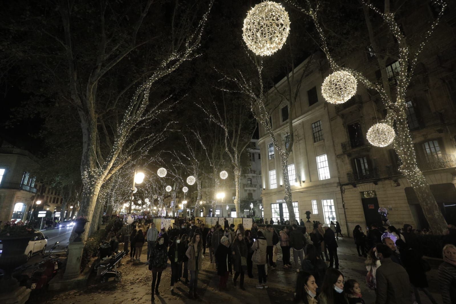 La Navidad llega a Palma: así ha sido el encendido de luces