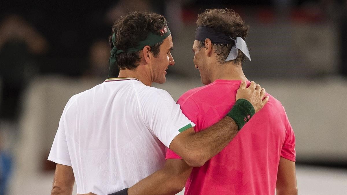 Federer y Nadal, 10 Grand Slams ganados entre ambos superados los 30 años.