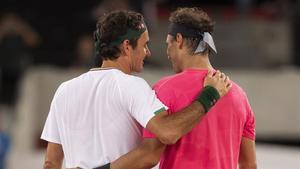 Federer y Nadal, 10 Grand Slams ganados entre ambos superados los 30 años.