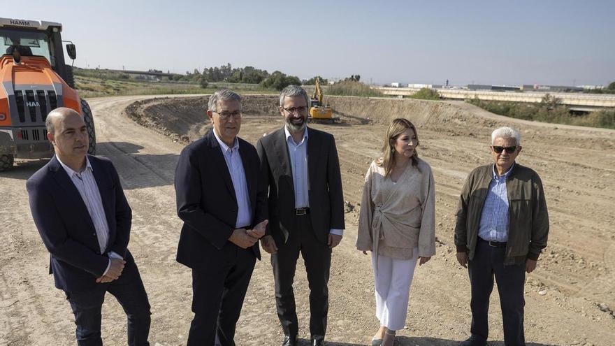El Gobierno inicia en Molina de Segura las obras para reducir el riesgo de inundaciones en Morcillo y Mendoza