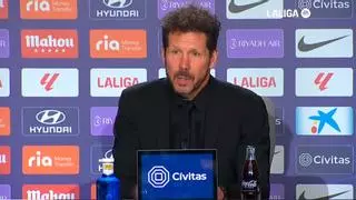 Rajada monumental de Simeone por la fecha de la ida de las ‘semis’ de Copa ante el Athletic