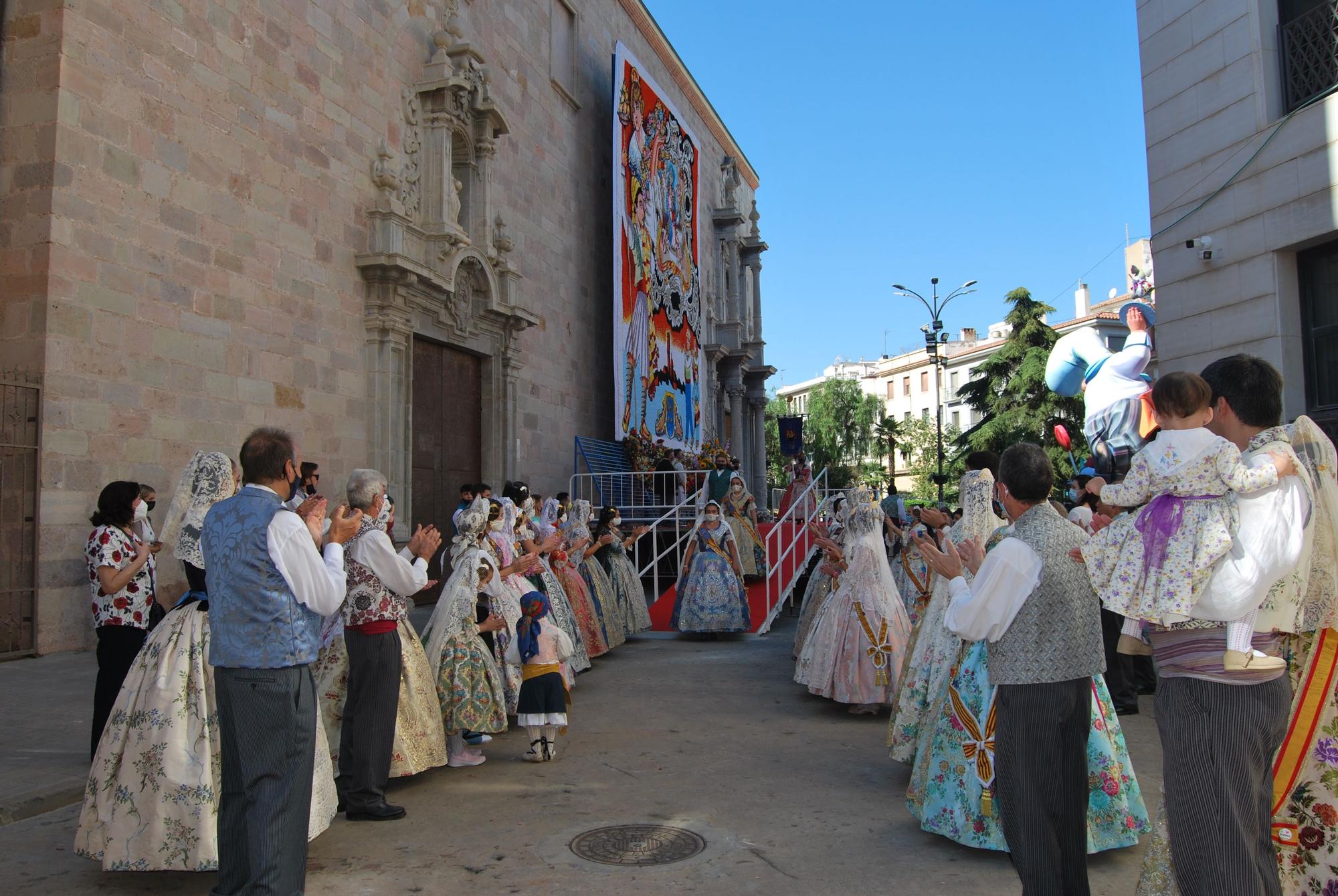 Ofrenda a la patrona de Burriana