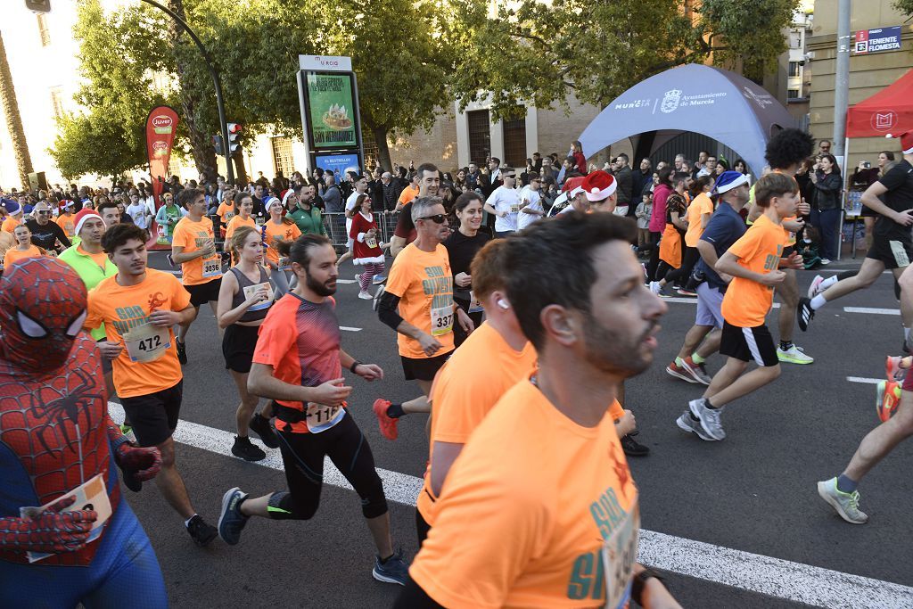 La San Silvestre 2025 en Murcia, en fotografías