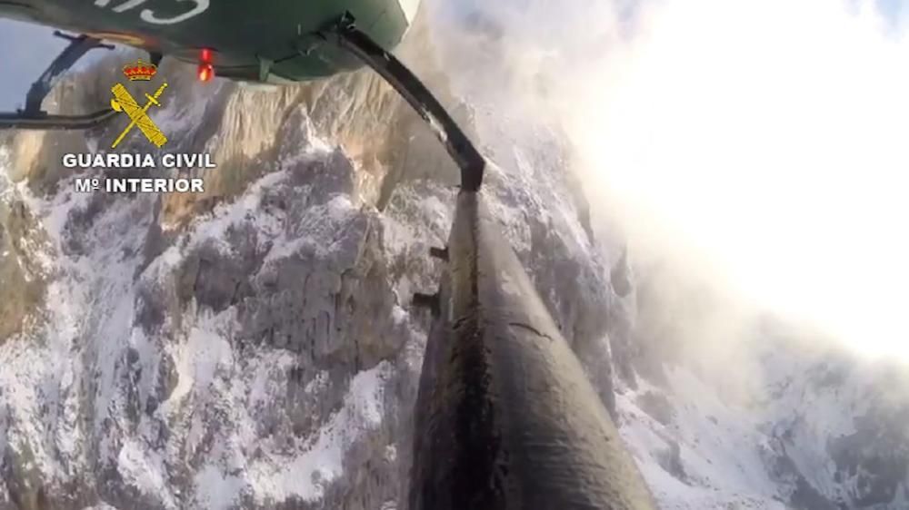 Rescate de tres montañeros zamoranos fallecidos en Picos de Europa