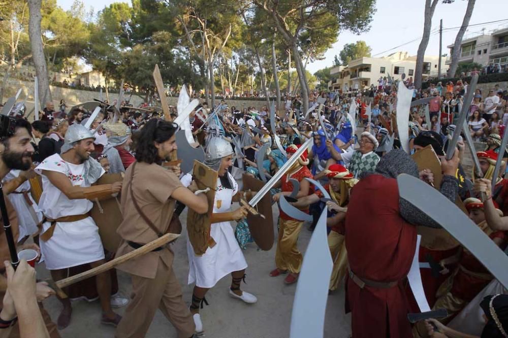 Fiesta de moros y cristianos en Santa Ponça