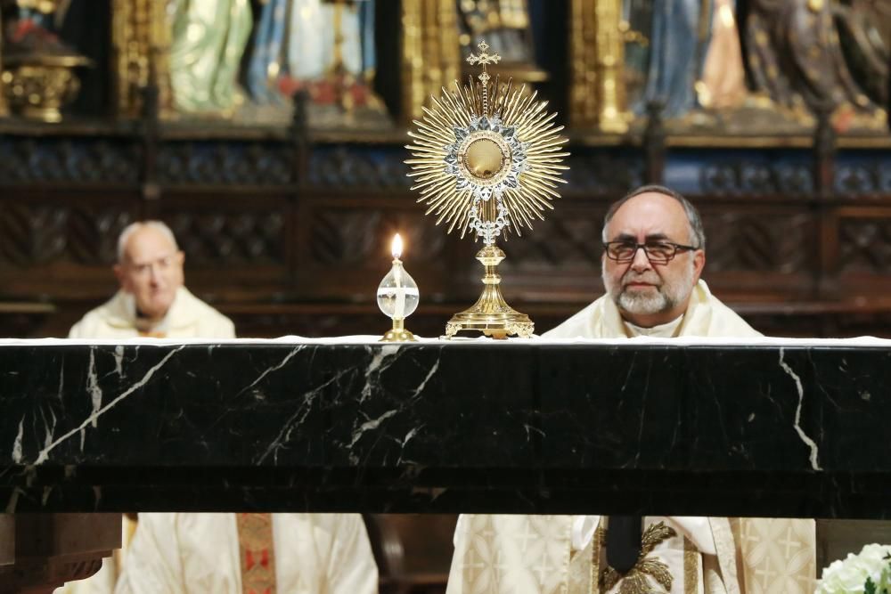 Celebración del Corpus Christi en Oviedo