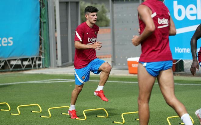 Así fue el primer día de entrenamiento del Barça 2021/2022