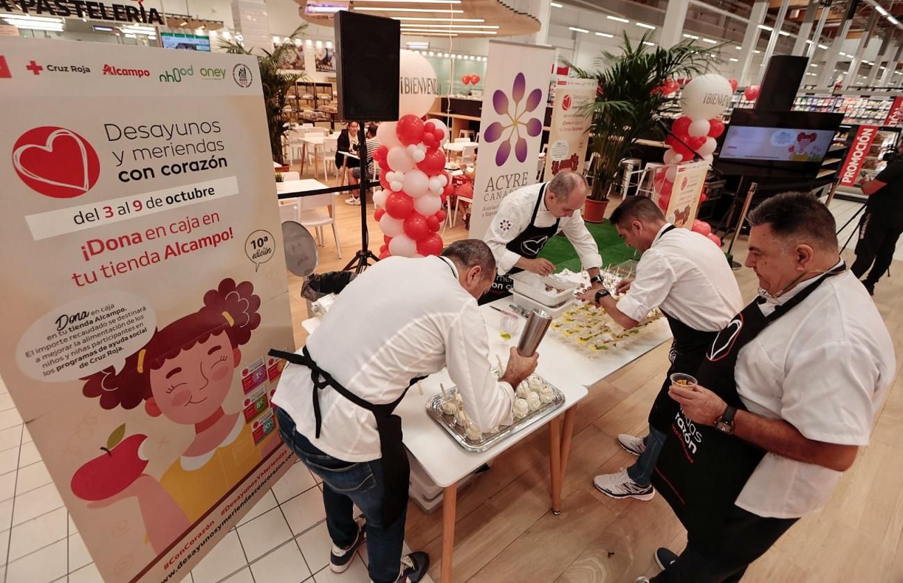 Desayunos y Meriendas para niños y niñas vulnerables atendidos por Cruz Roja