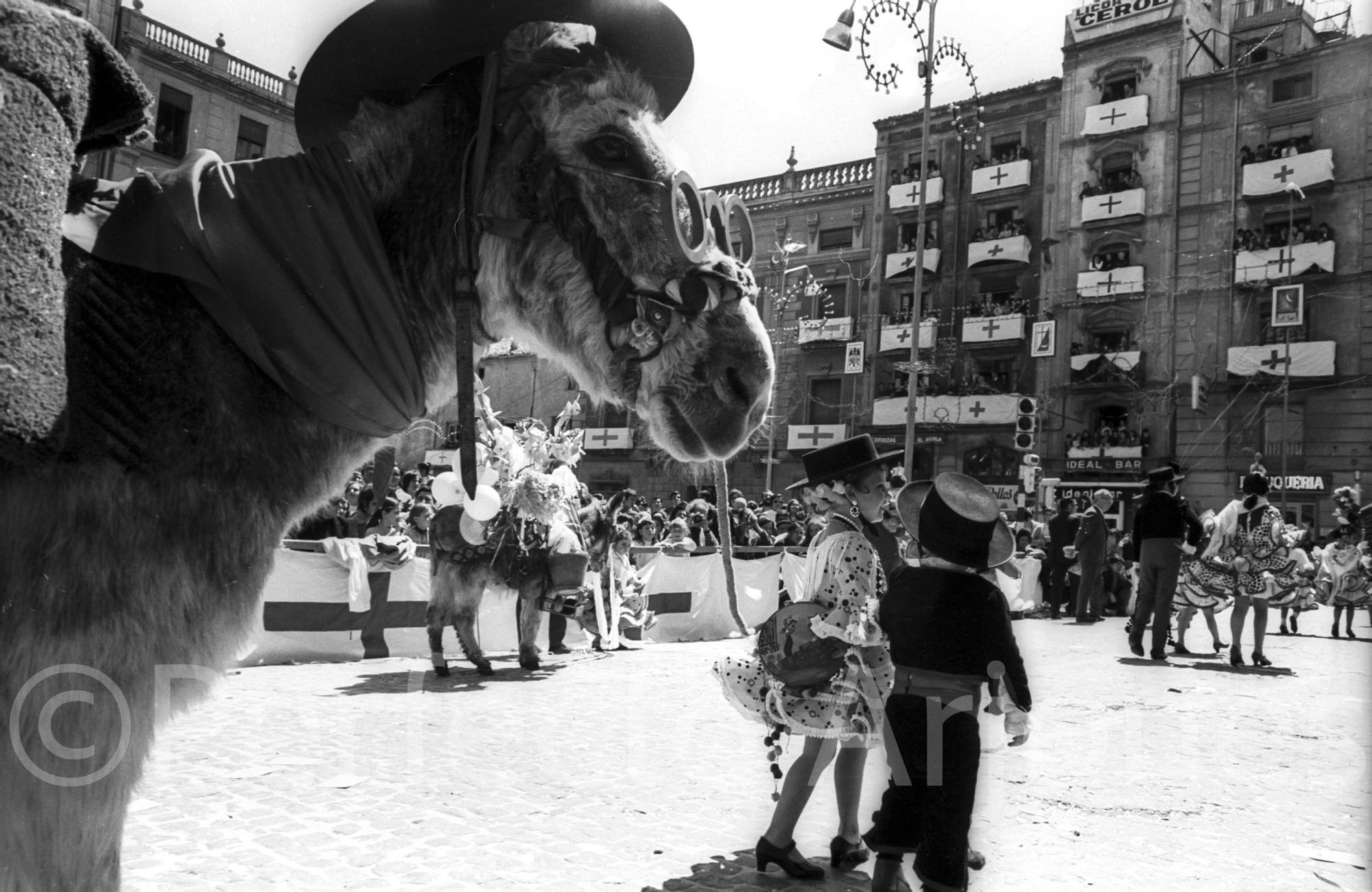 El otro punto de vista de Perfecto Arjones en las fiestas de los Moros y Cristianos de Alcoy en los años 60 y 70.