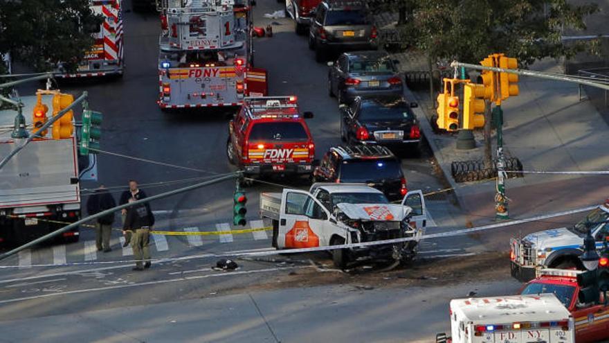 Al menos ocho personas mueren arrolladas por una furgoneta en Nueva York