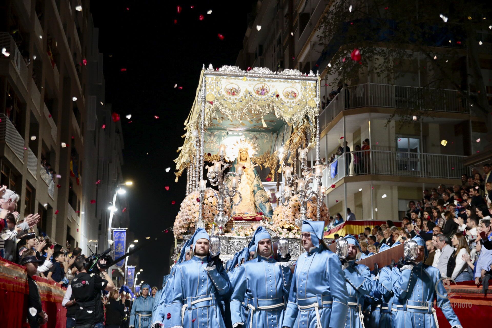 Procesión Viernes de Dolores en Lorca