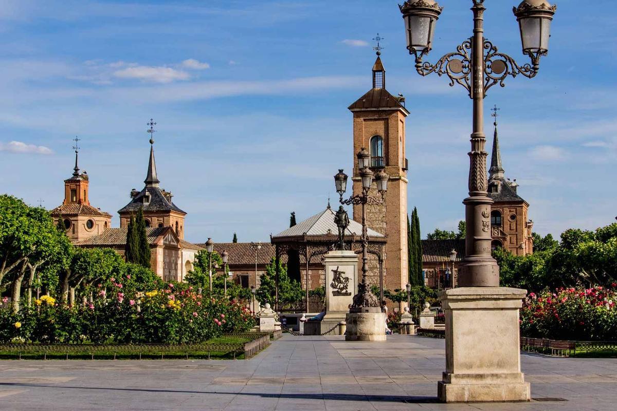 Plaza cervantes de Alcalá de Henares