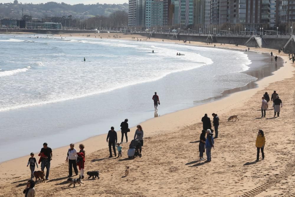 El temporal da una tregua