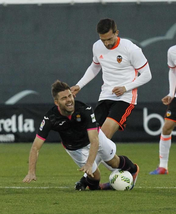 Las mejores imágenes del Valencia Mestalla - Espanyol B