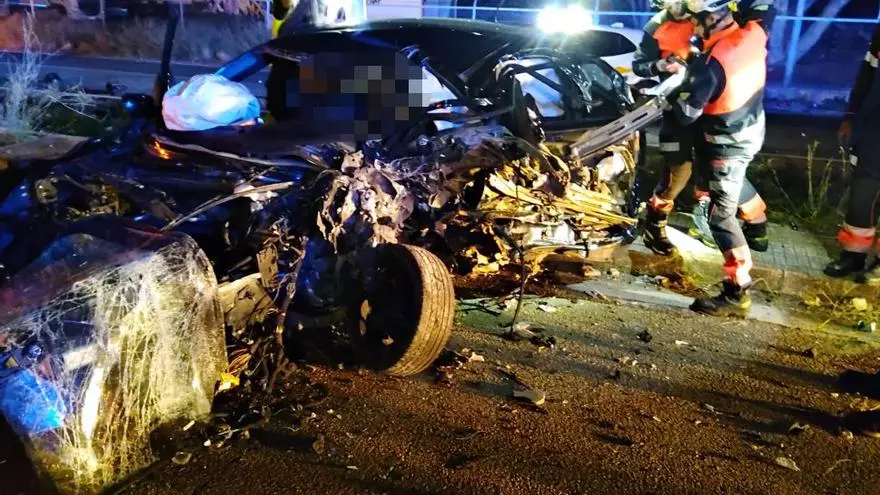 VÍDEO | Buscan al conductor que se dio a la fuga tras un accidente mortal cerca de Son Banya, en Palma