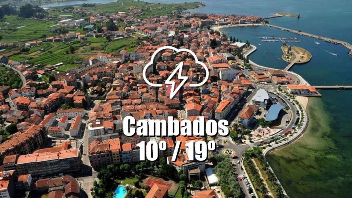 El tiempo en Cambados: previsión meteorológica para hoy, lunes 20 de abril