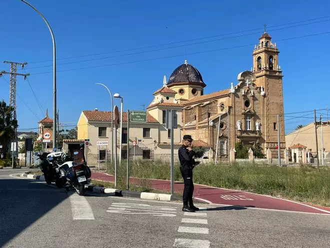 Dispositivo de la Policía Nacional en La Punta