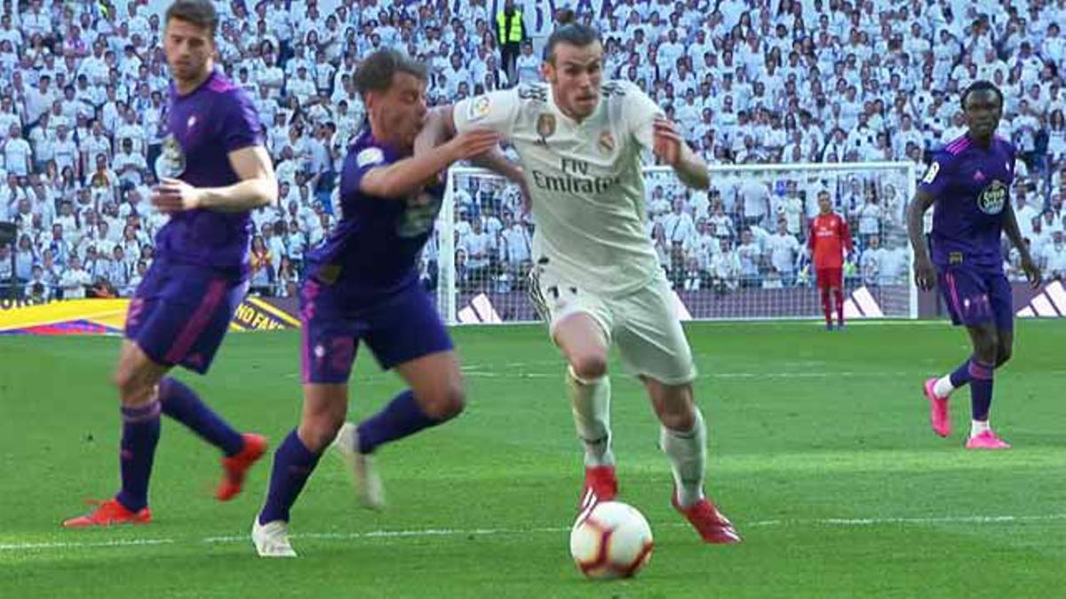 Agresión de Bale que perdonó el árbitro: solo se llevó la amarilla