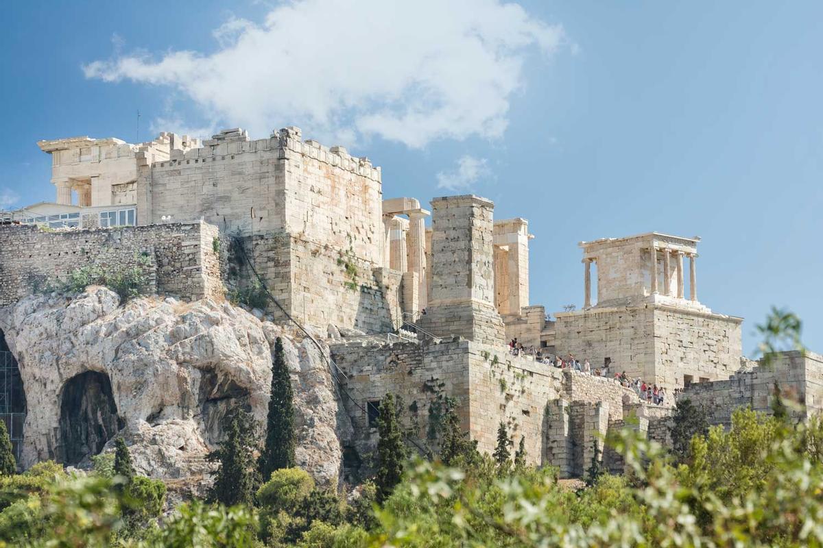 Entrada al Acrópolis de Atenas