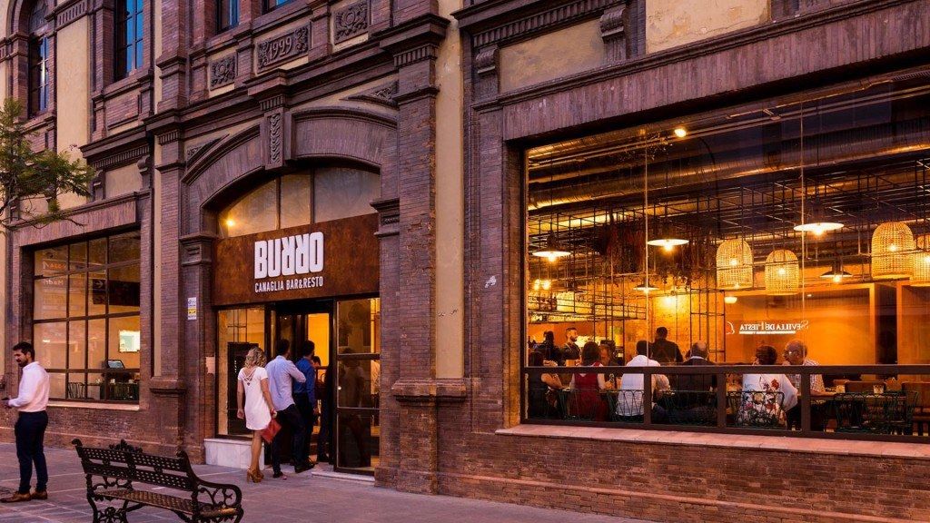 Así era Burro Canaglia, el restaurante que ha ardido en Madrid