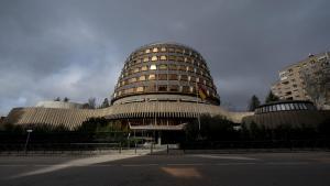 El edificio que alberga la sede del Consejo General del Poder Judicial, en Madrid.