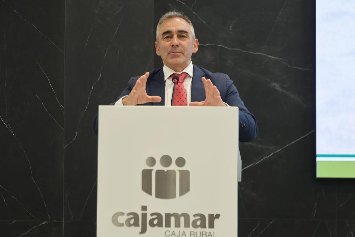 Miguel Barrachina durante su intervención en los IV Premios Agricultura de Levante-EMV