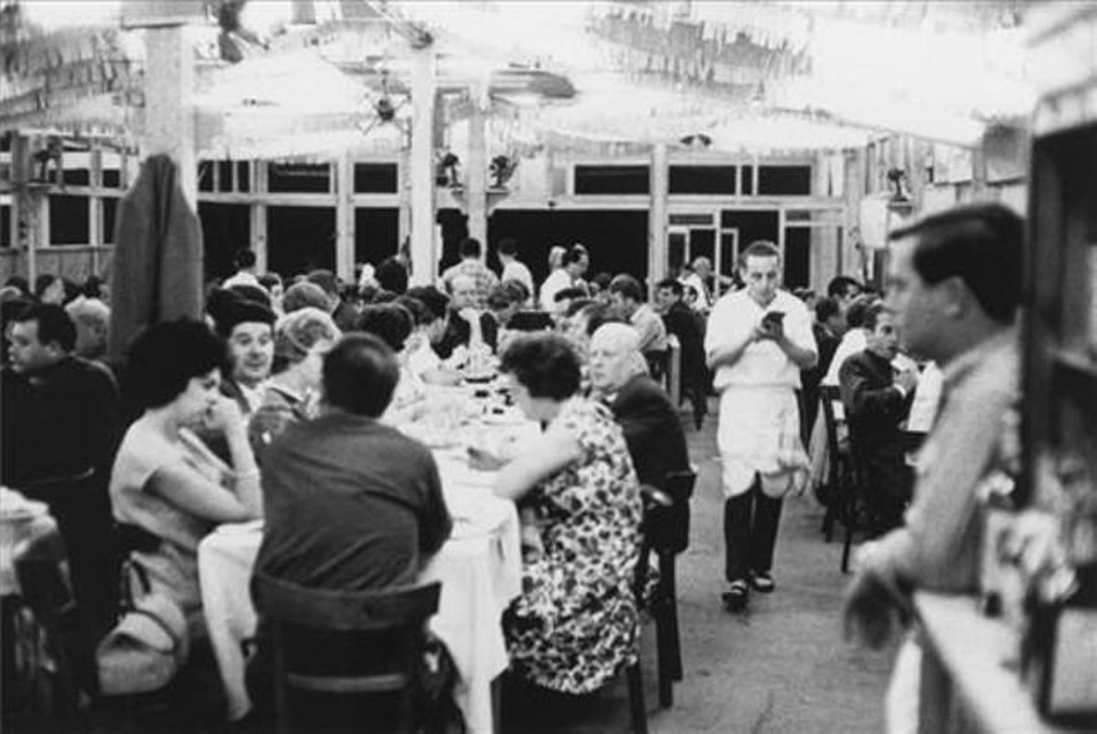 El barri de Barceloneta, Barcelona, 1965.