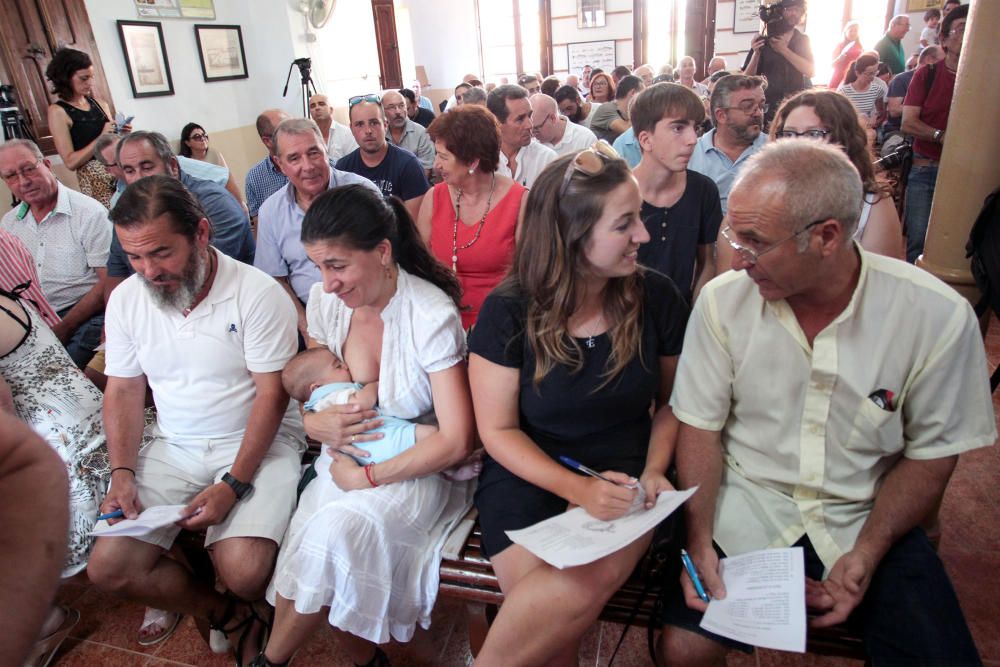 Sorteo de redolins en El Palmar