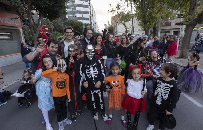 Así ha celebrado Halloween el barrio de Corea de Gandia