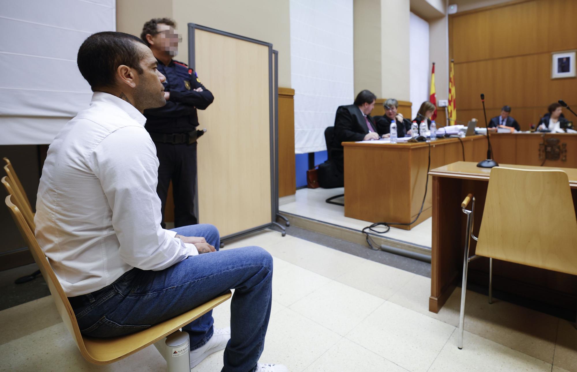 Comienza en la Audiencia de Barcelona el juicio contra Dani Alves por agresión sexual