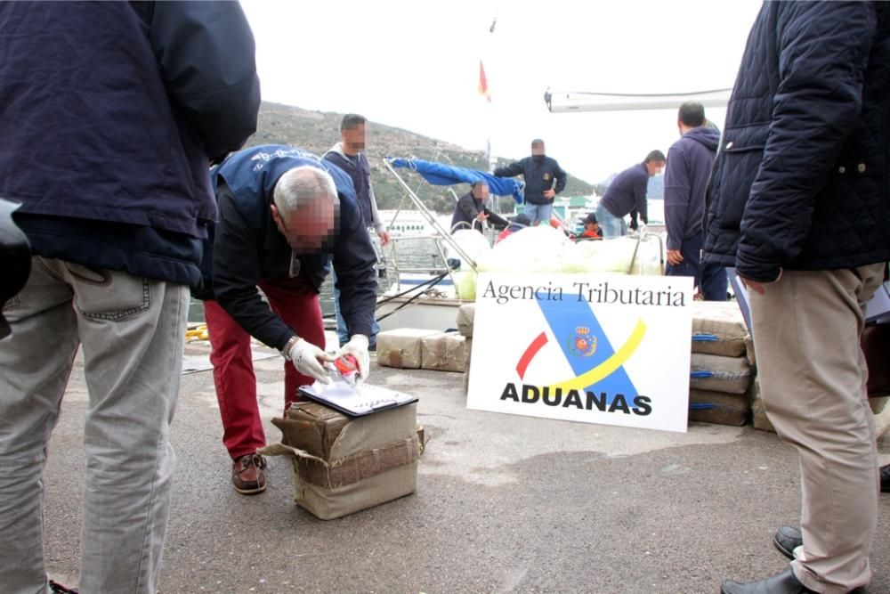 Operación antidroga en la costa de Cartagena