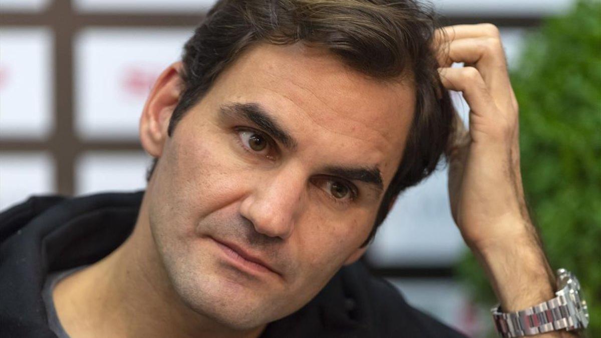 Roger Federer reconoce que no está al cien por cien