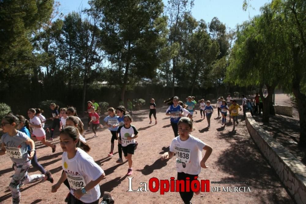 Final Cross Escolar de Lorca: Benjamin femenino